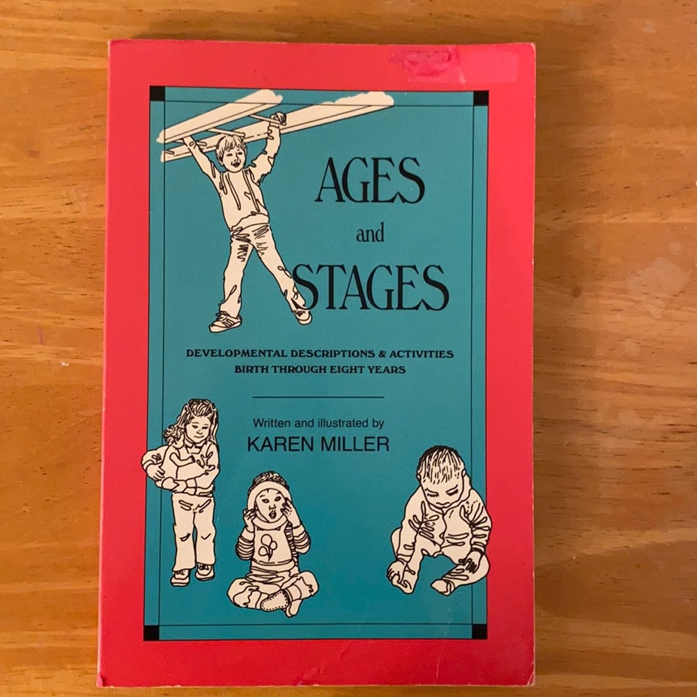 Book Soft Cover Ages and Stages by Karen Miller